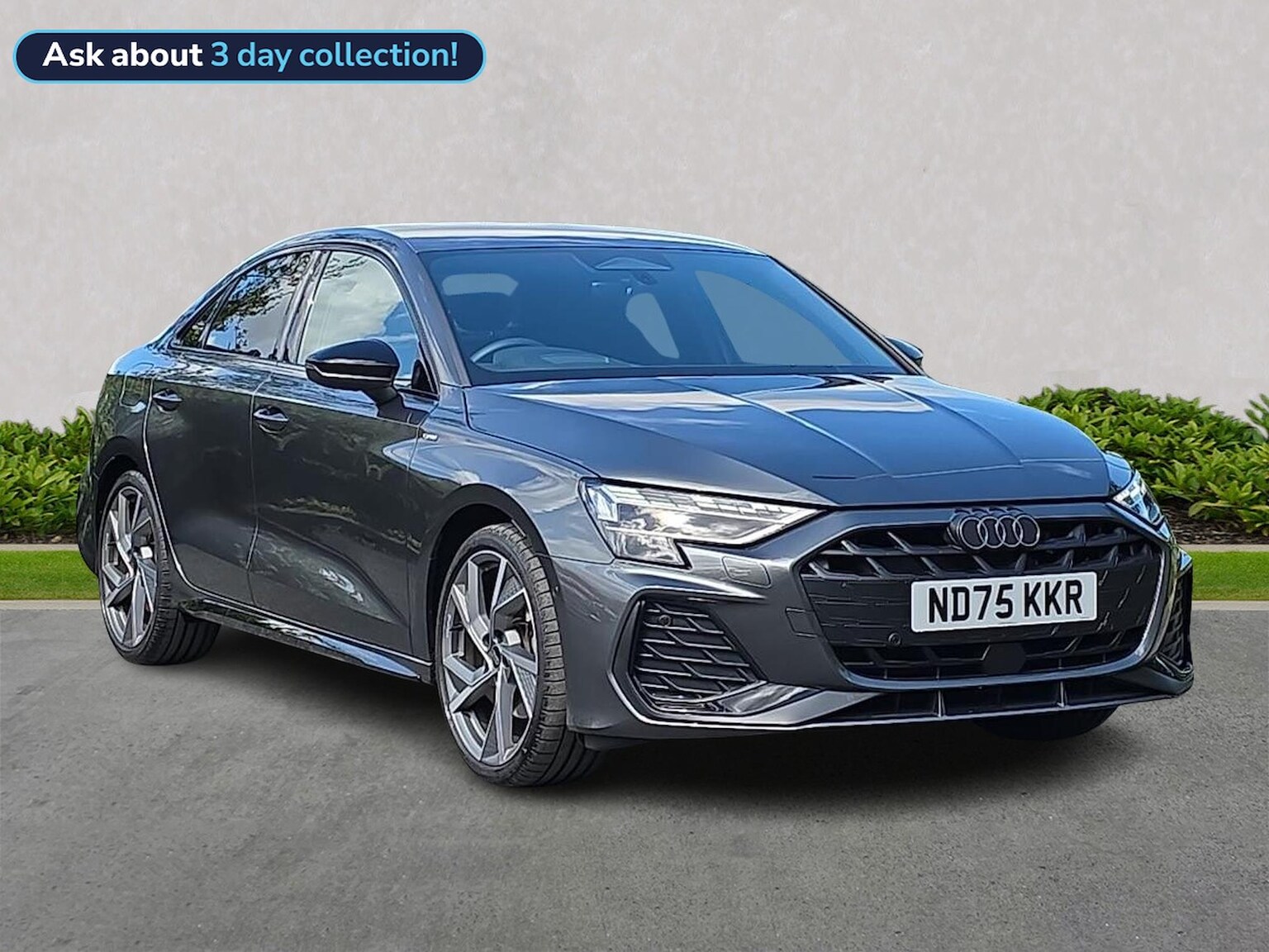 AUDI A3 DIESEL SALOON 35 Tdi Black Edition 4Dr S Tronic [Tech Pack]