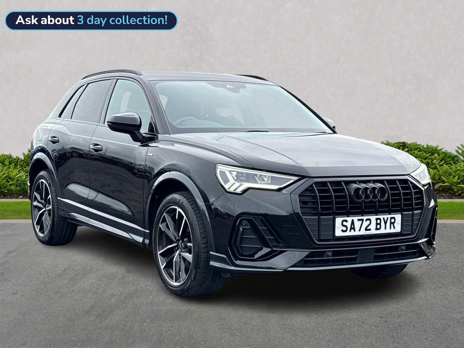 AUDI Q3 ESTATE 1.5 Tfsi Cod 35 Black Edition Suv 5Dr Petrol Manual Euro 6 (S/S) (150 Ps)