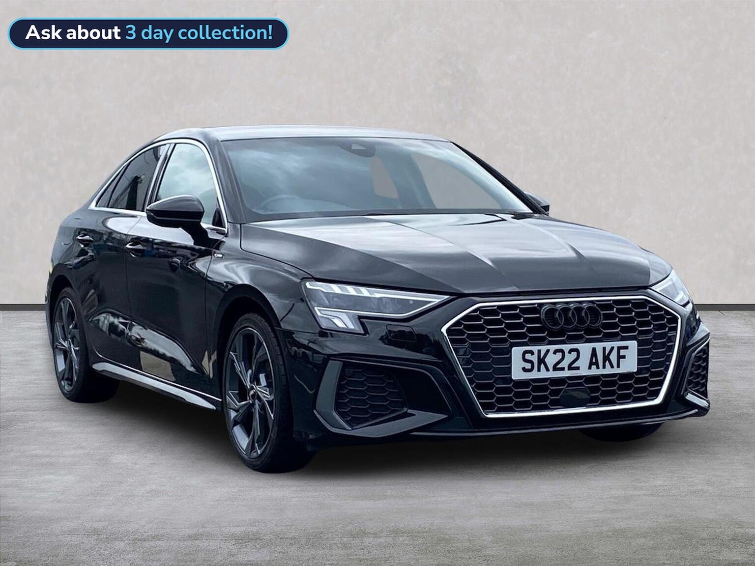 AUDI A3 SALOON 30 Tfsi S Line 4Dr [Comfort+Sound]