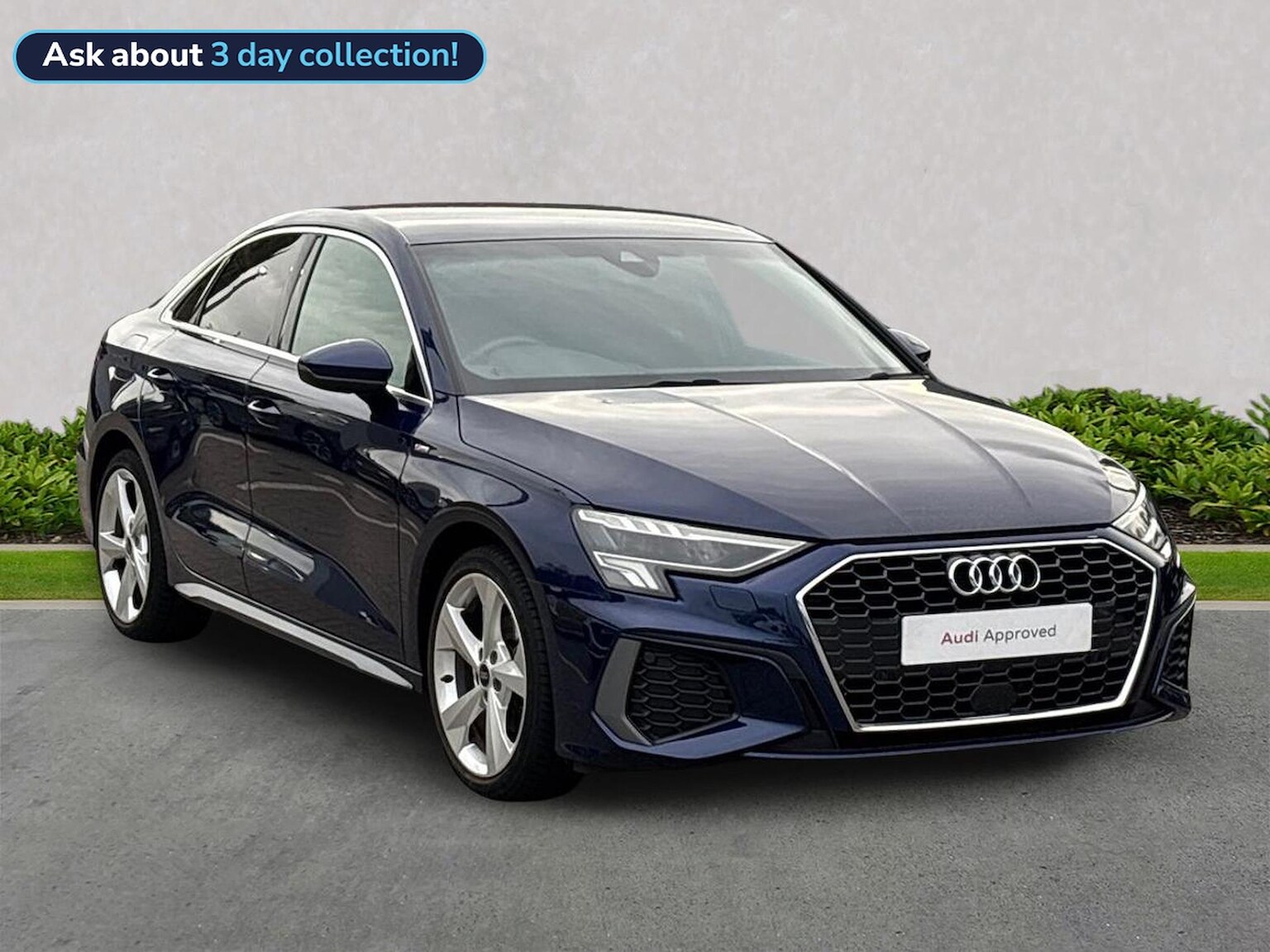 AUDI A3 SALOON 1.0 Tfsi 30 S Line Saloon 4Dr Petrol Manual Euro 6 (S/S) (110 Ps)