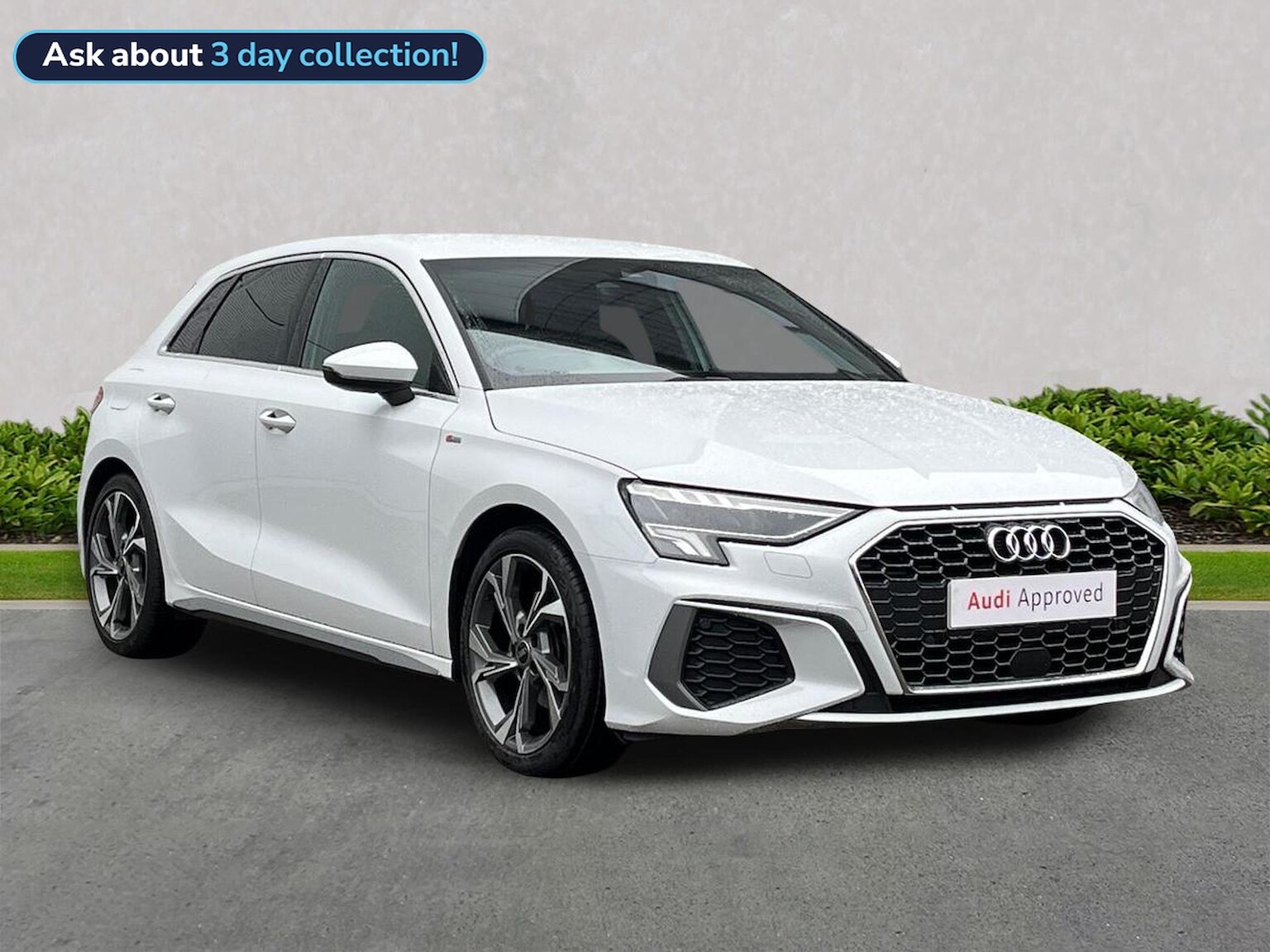 AUDI A3 SPORTBACK 1.5 Tfsi 35 S Line Sportback 5Dr Petrol S Tronic Euro 6 (S/S) (150 Ps)