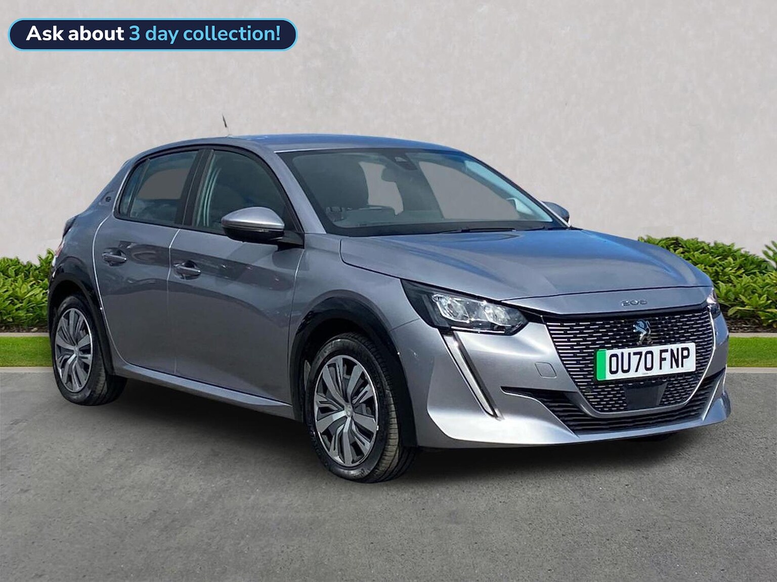 2020 PEUGEOT 208 ELECTRIC HATCHBACK 2020 100KW ACTIVE 50KWH 5DR AUTO BLUETOOTH, DAB, AIR CON... photo