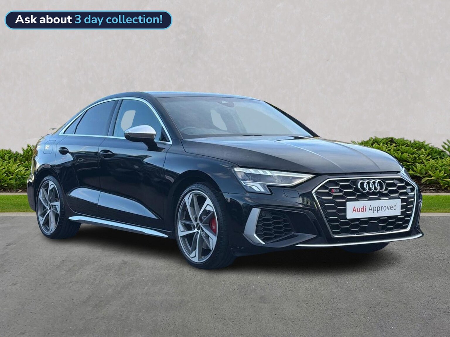 AUDI A3 SALOON S3 Tfsi Black Edition Quattro 4Dr S Tronic